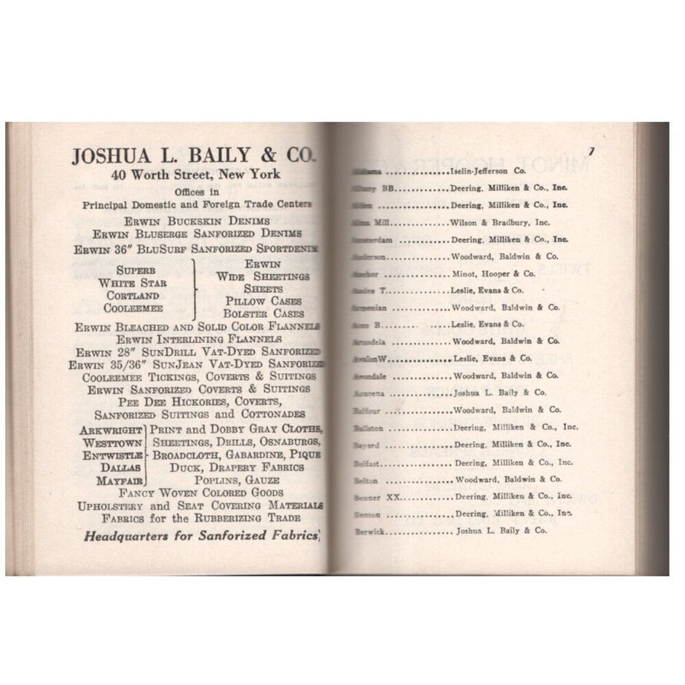 Sheldon's Buyers Guide 1944 Reference Book Sourcing For Fabrics Linens More - Picture 6 of 11